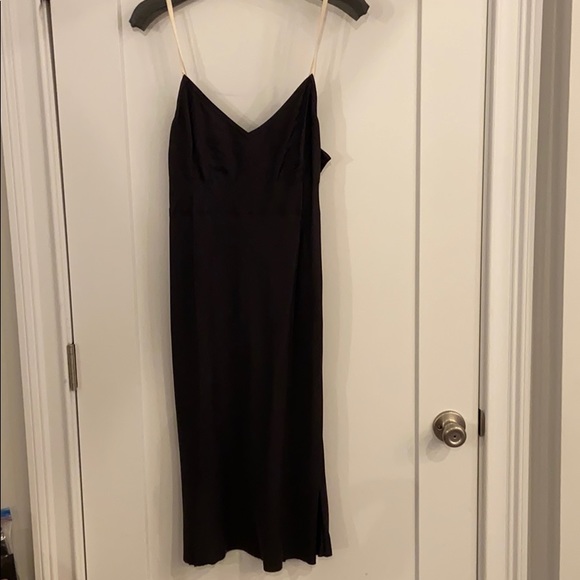 NWT Helmut Lang compact viscose slip dress-size 10 - Picture 5 of 13